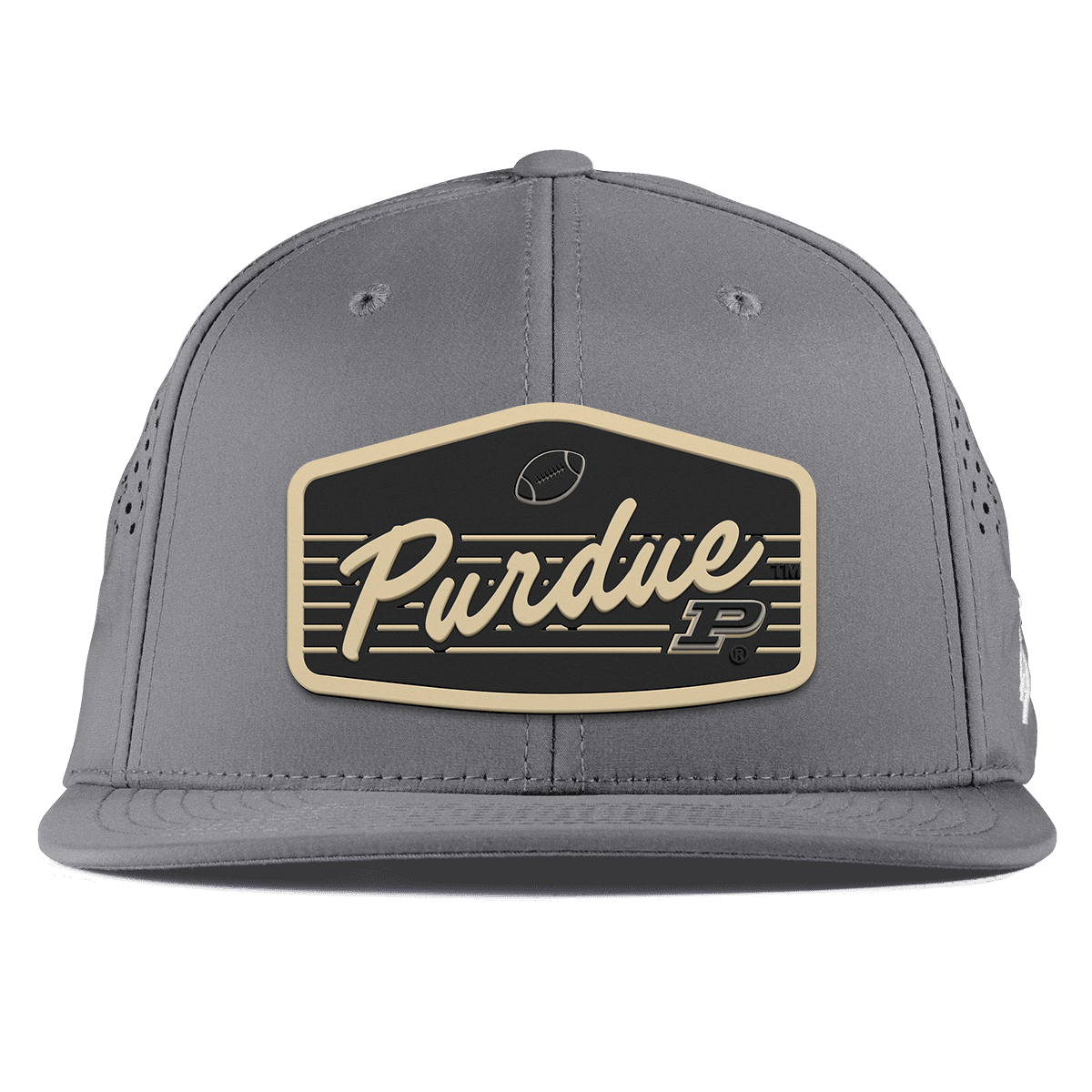 Purdue University "Boilermakers Football" Flat Performance Slate