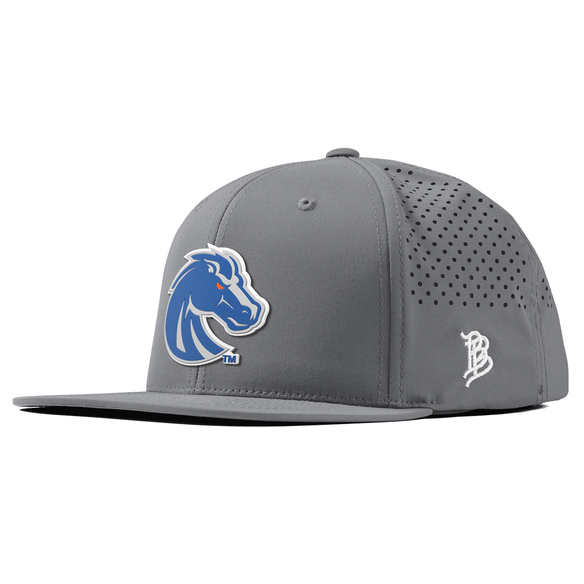 Boise State University "Boise State Broncos Gray" Flat Performance Slate