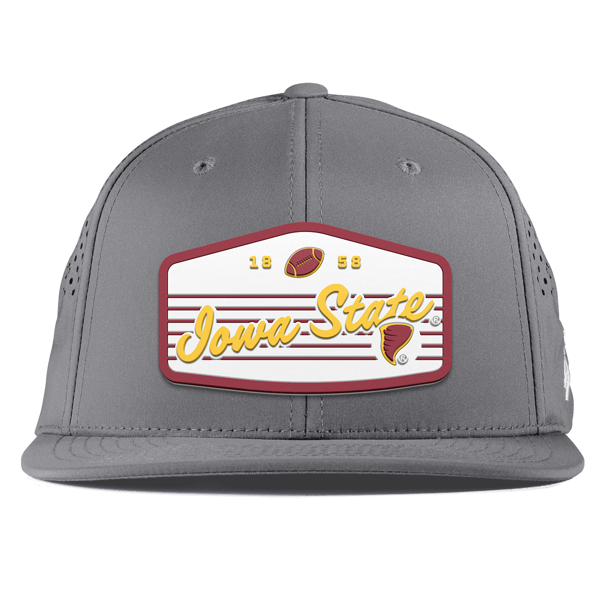 Iowa State University "Cyclones Football" Flat Performance Slate