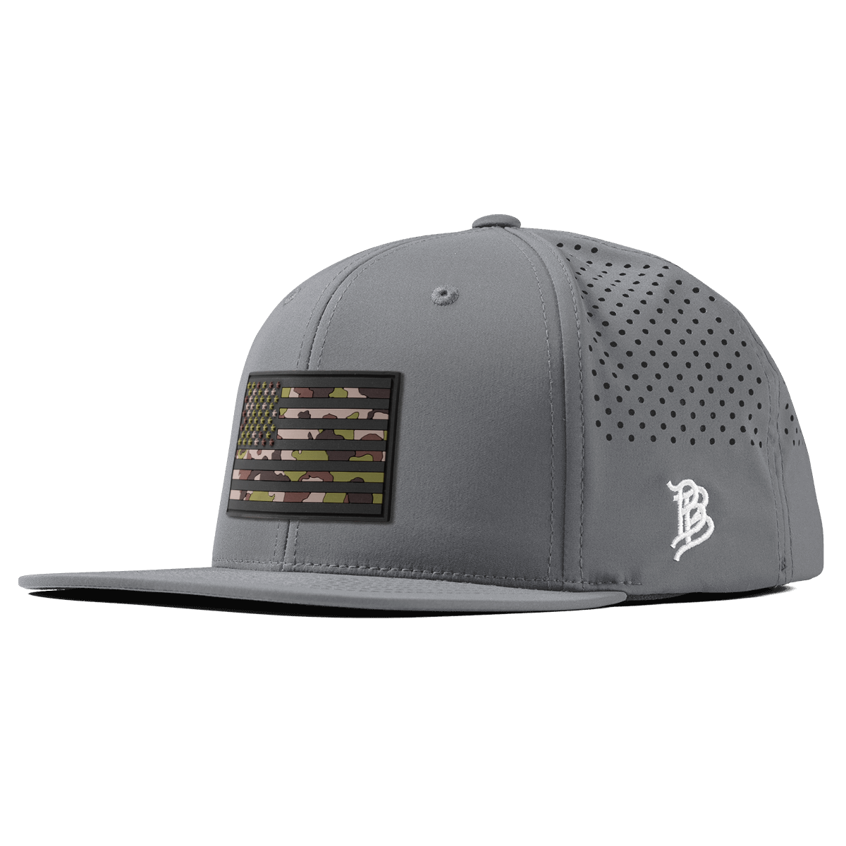 Green Camo Glory PVC Flat Performance Slate