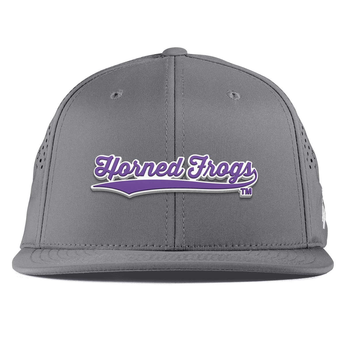 Texas Christian University "TCU Horned Frogs Scripts" Flat Performance Slate