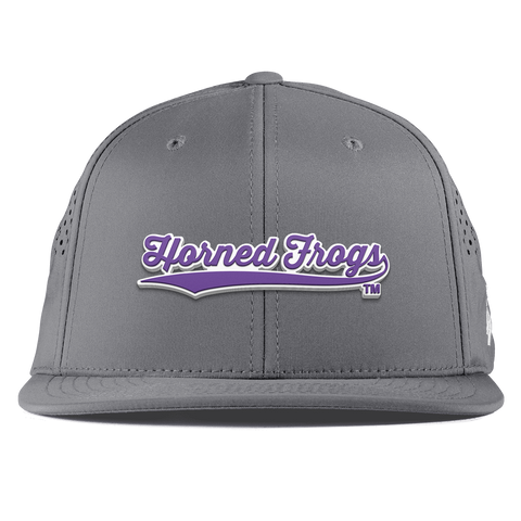 Texas Christian University "TCU Horned Frogs Scripts" Flat Performance Slate