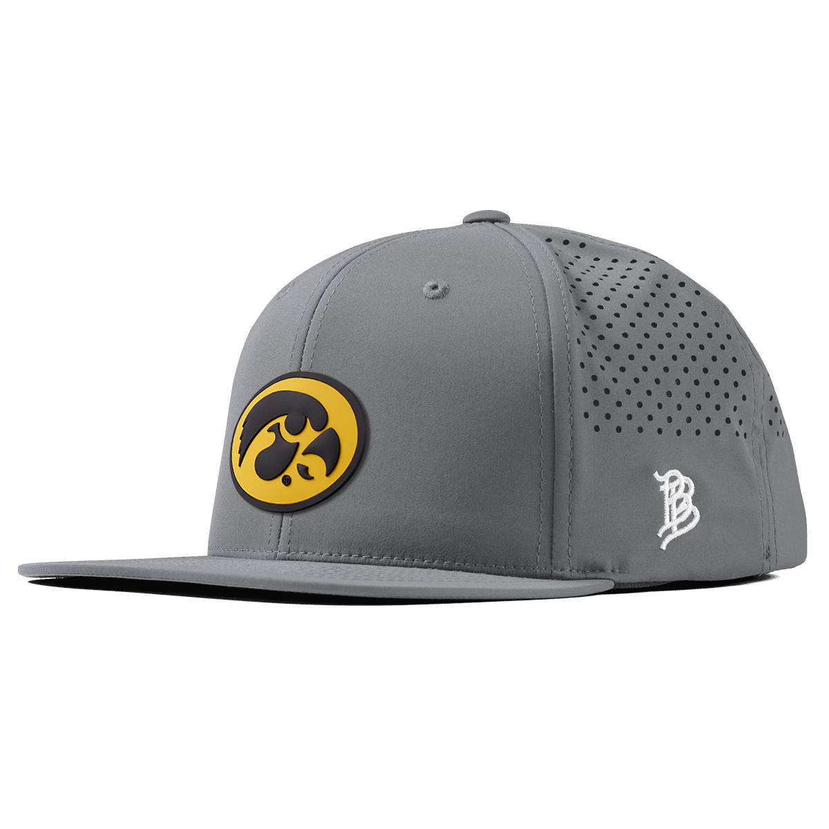 University of Iowa "Iowa Hawkeyes Team Logo" Flat Performance Slate