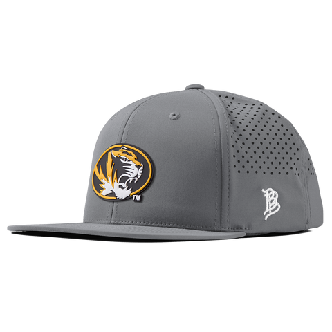 University of Missouri "Missouri Tigers Badge" Flat Performance Slate