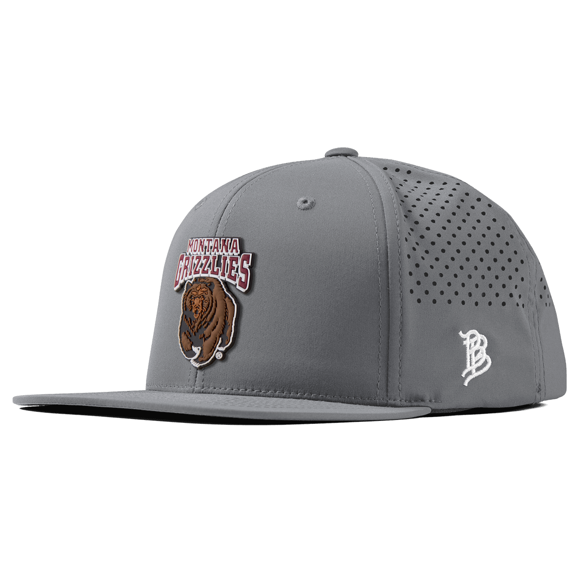 University of Montana "Montana Grizzlies Team Logo" Flat Performance Slate