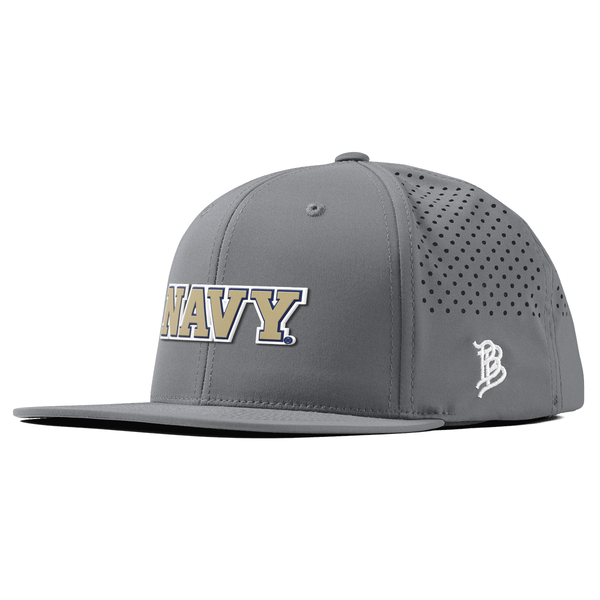 United States Naval Academy "Naval Academy Block" Flat Performance Slate