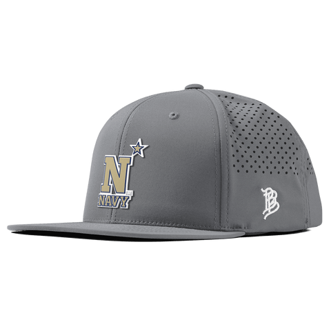 United States Naval Academy "Naval Academy Team Logo Gold" Flat Performance Slate