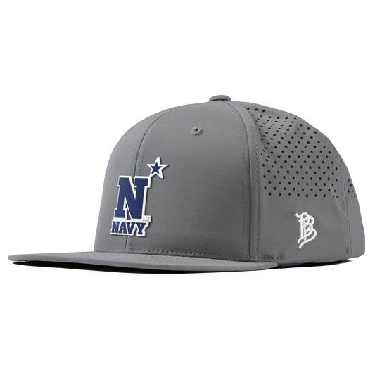 United States Naval Academy "Naval Academy Team Logo Navy" Flat Performance Slate