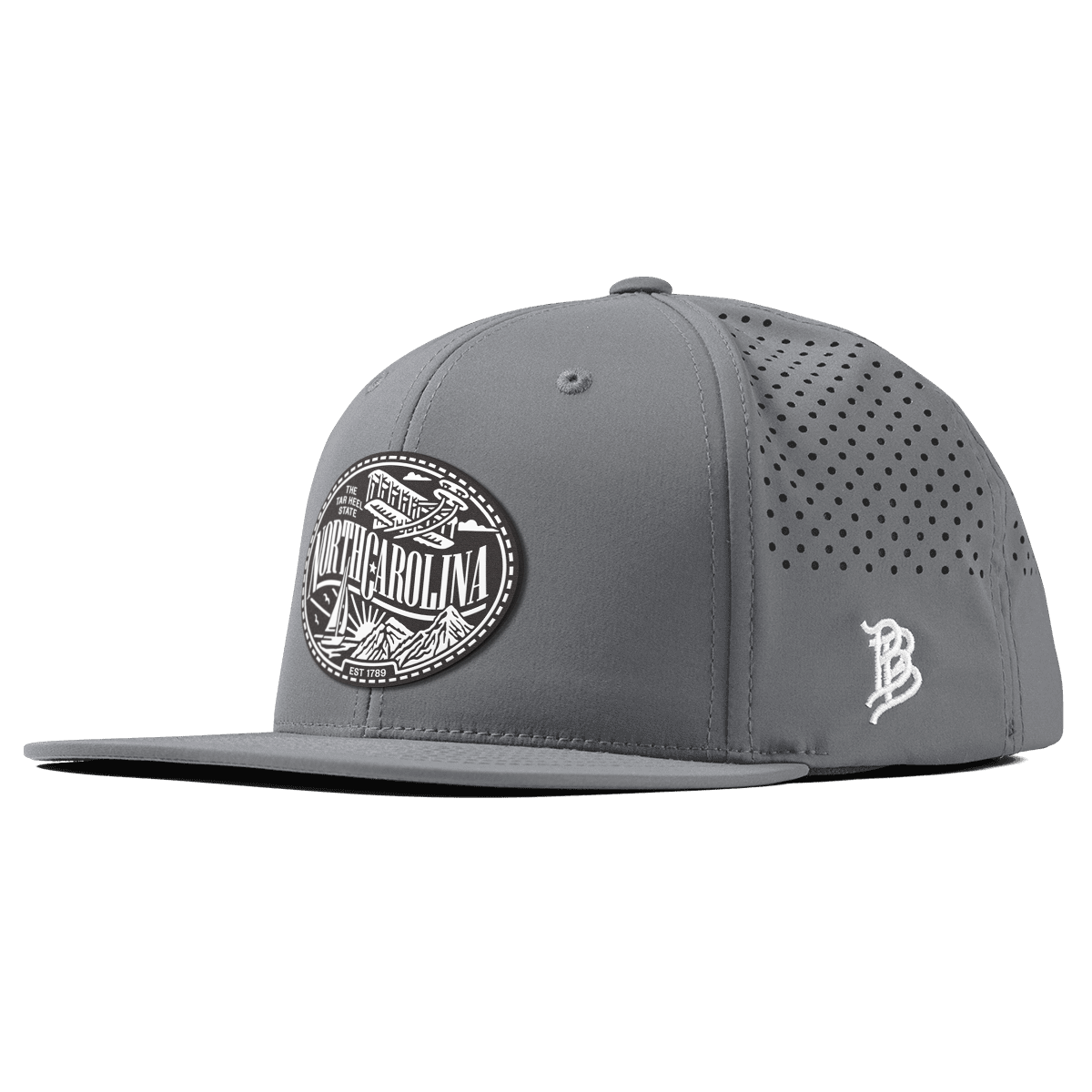North Carolina Traveler Flat Performance Slate Gray