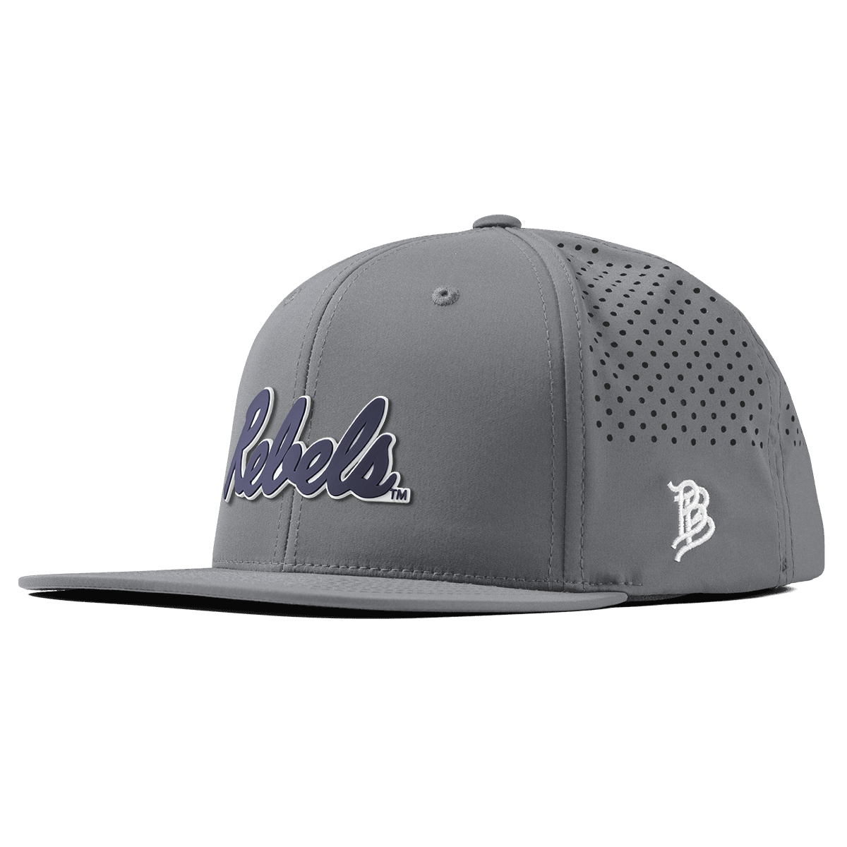 University of Mississippi "Ole Miss Navy Rebels" Flat Performance Slate