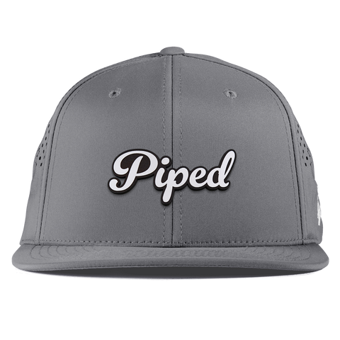 Piped Script Flat Performance Slate