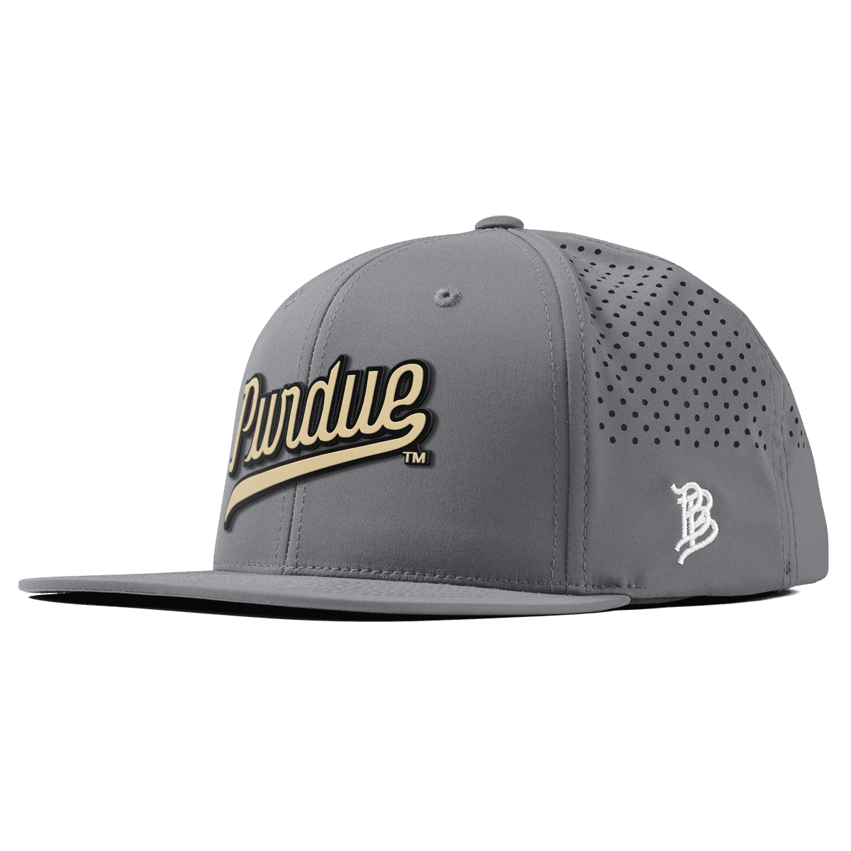Purdue University "Purdue Script Gold" Flat Performance Slate