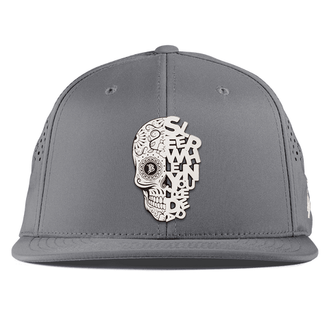 Sleep When You're Dead Skull Flat Performance Slate