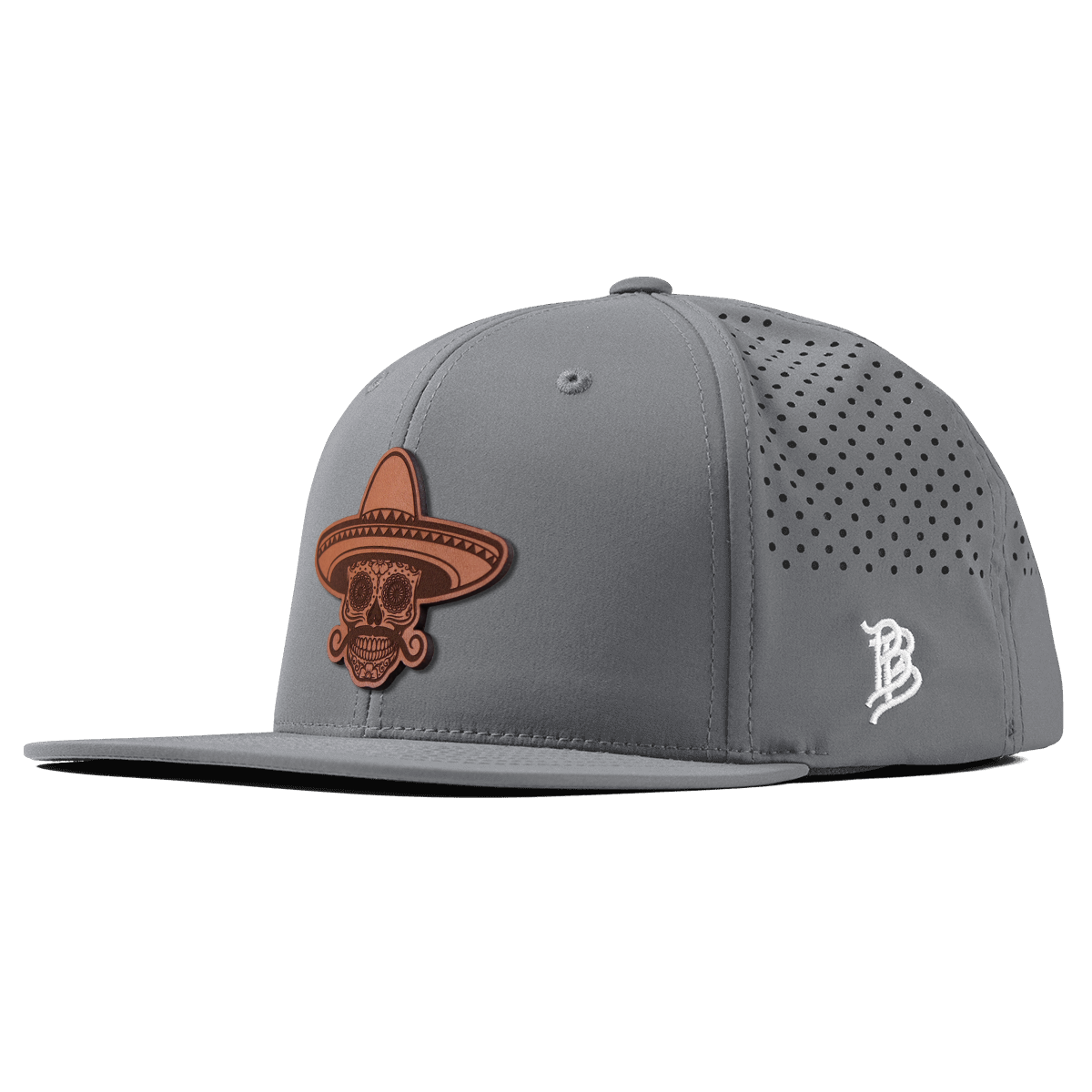 Sombrero Skull Flat Performance Slate