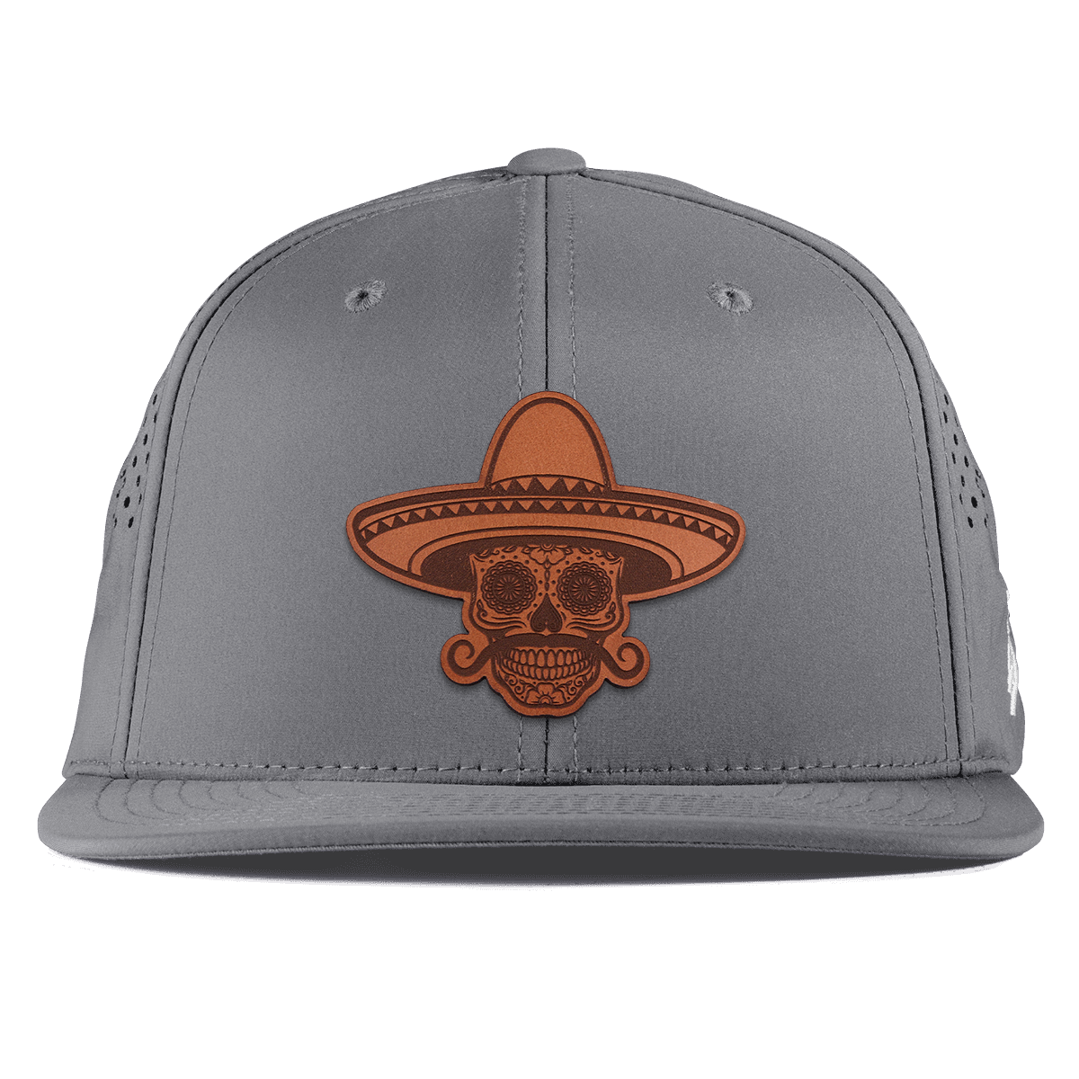 Sombrero Skull Flat Performance Slate