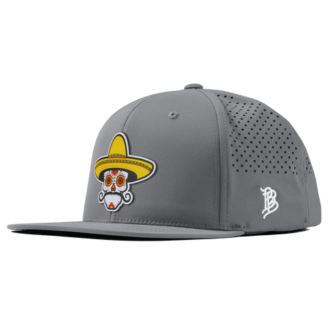 Sombrero Skull PVC Flat Performance Slate
