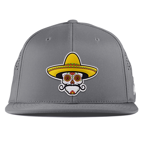 Sombrero Skull PVC Flat Performance Slate