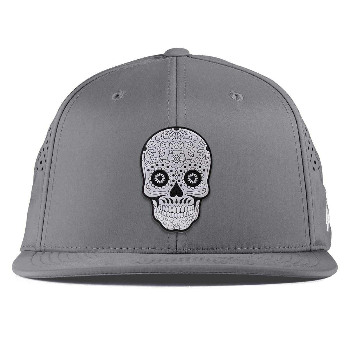Sugar Skull PVC Flat Performance Slate