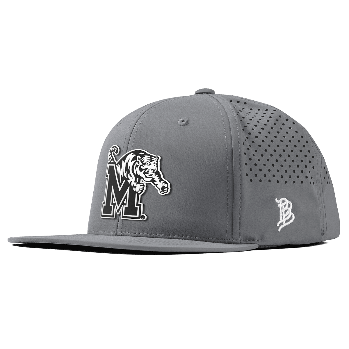 University of Memphis "Vintage Memphis Team Logo" Flat Performance Slate