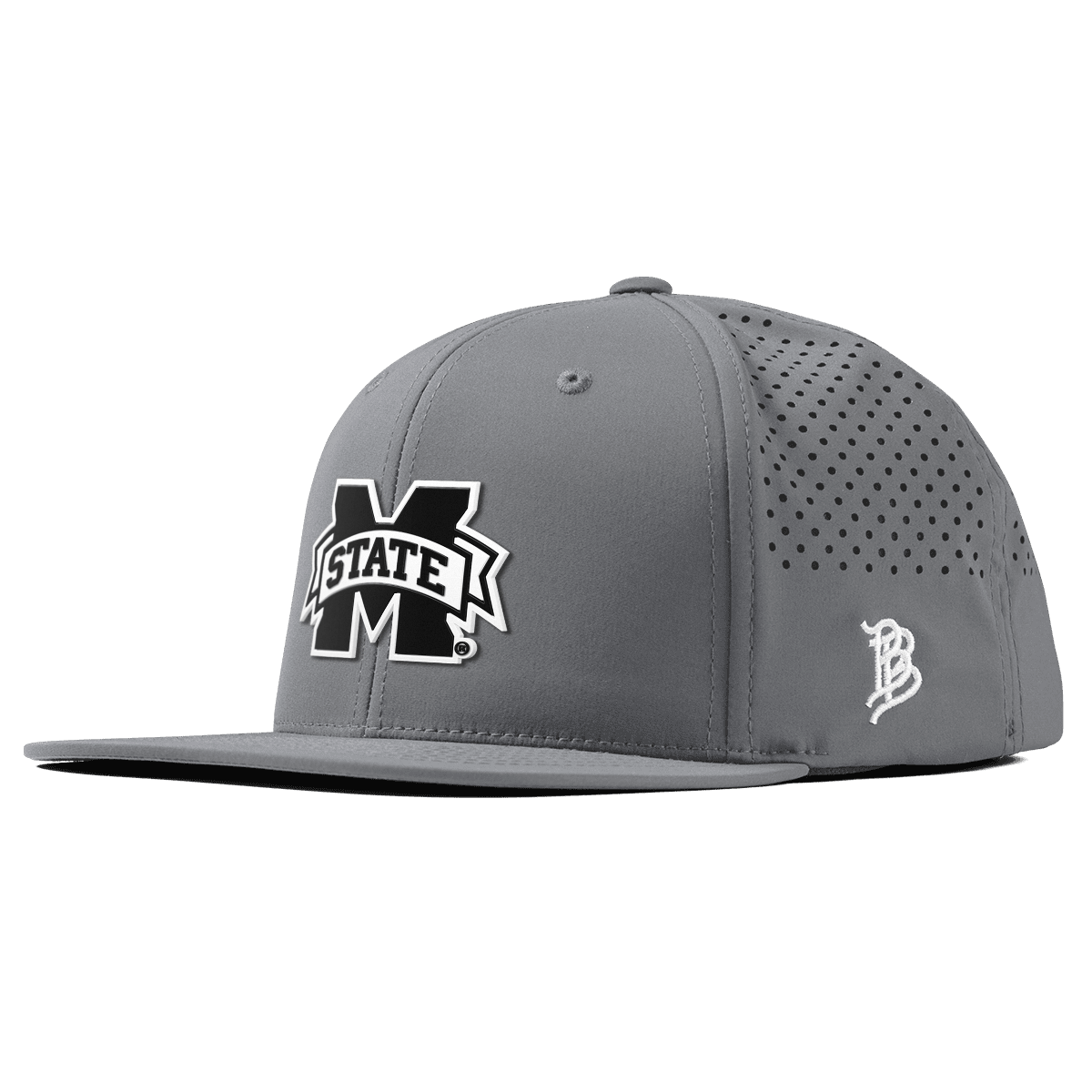 Mississippi State University "Vintage Miss State Team Logo" Flat Performance Slate