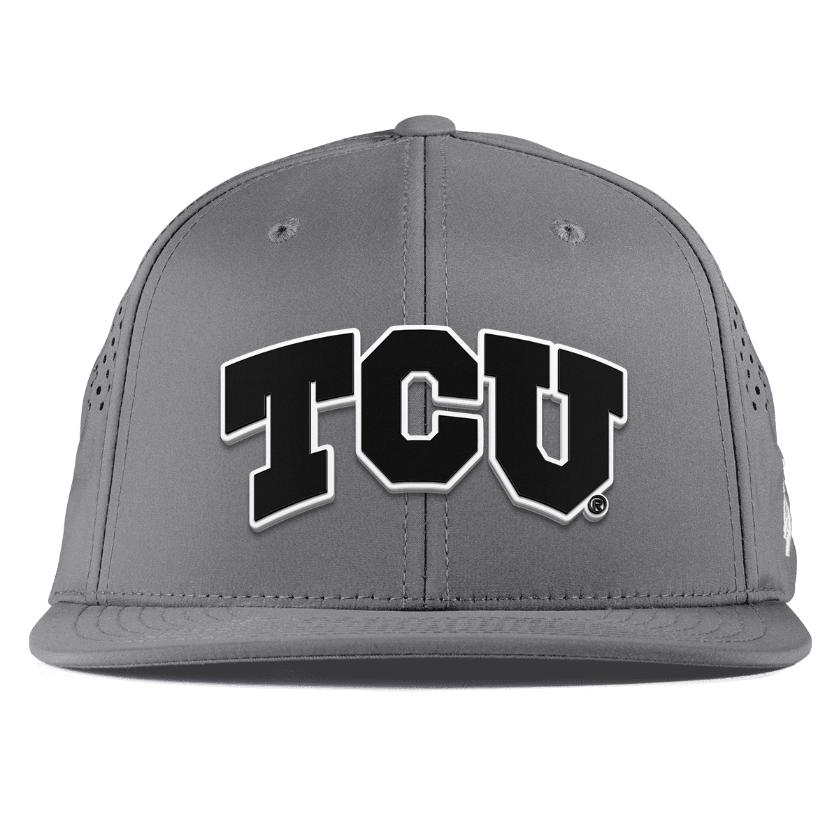 Texas Christian University "Vintage TCU Block" Flat Performance Slate