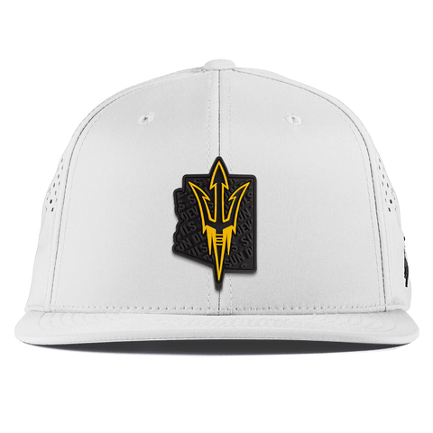 Arizona State University "ASU Blackout Pitchfork" Flat Performance White