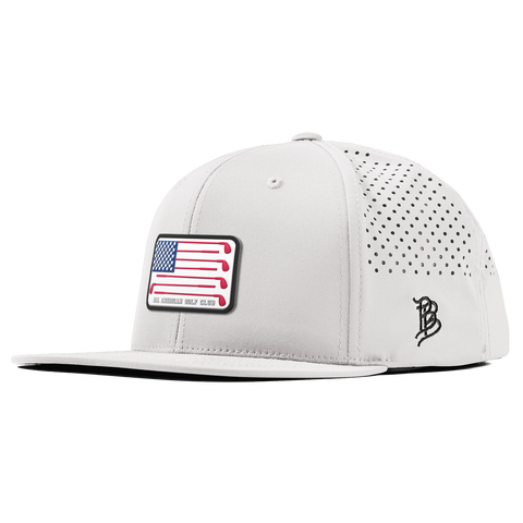 Hailey Ostrom "All American Golf Club" Flat Performance White