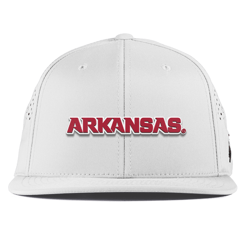 University of Arkansas "Arkansas Block" Flat Performance White