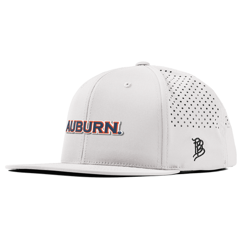 Auburn University "Auburn Block" Flat Performance White