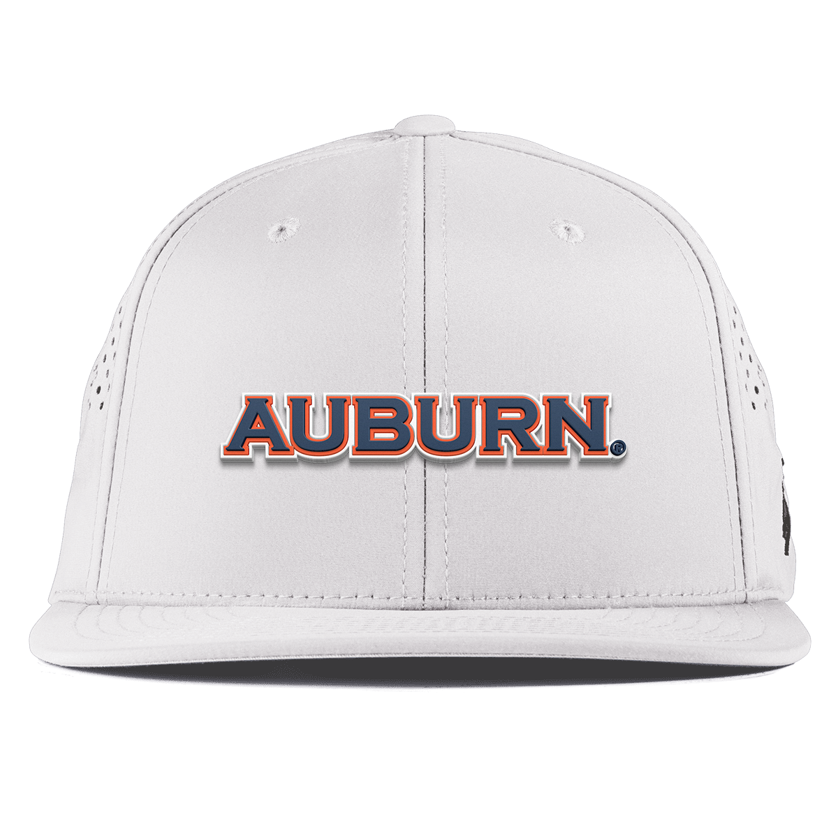 Auburn University "Auburn Block" Flat Performance White