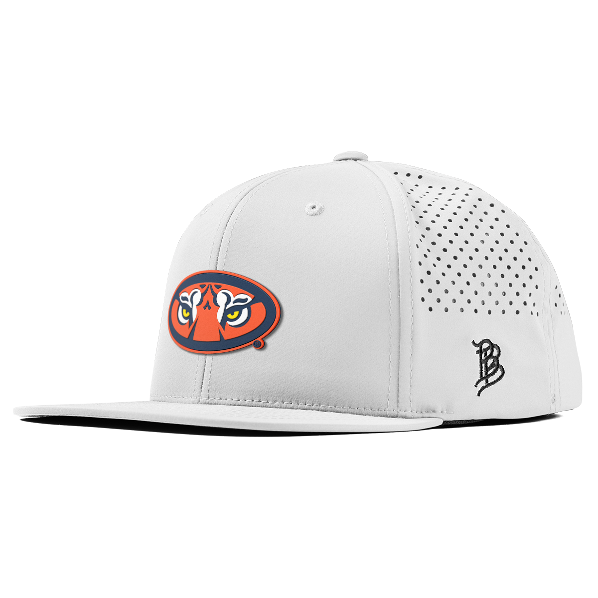 Auburn University "Auburn Tiger Eyes" Flat Performance White Auburn