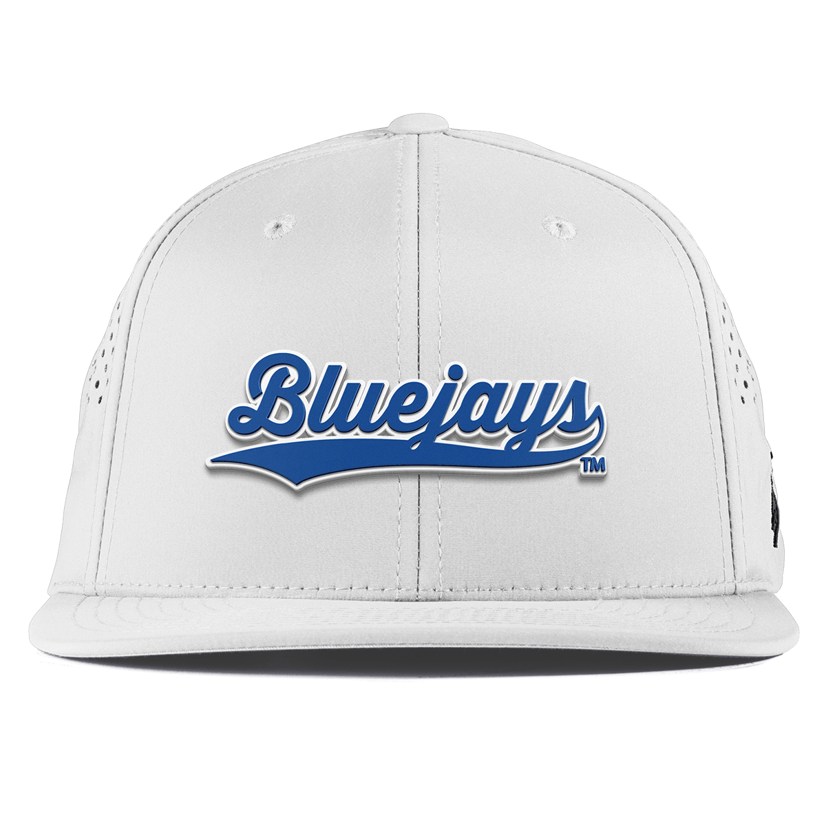 Creighton University "Bluejays Script" Flat Performance White
