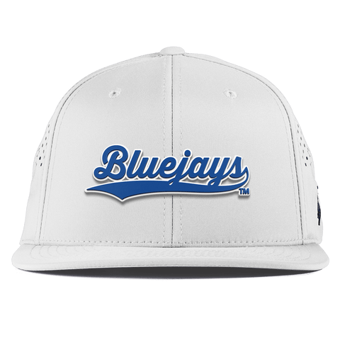 Creighton University "Bluejays Script" Flat Performance White