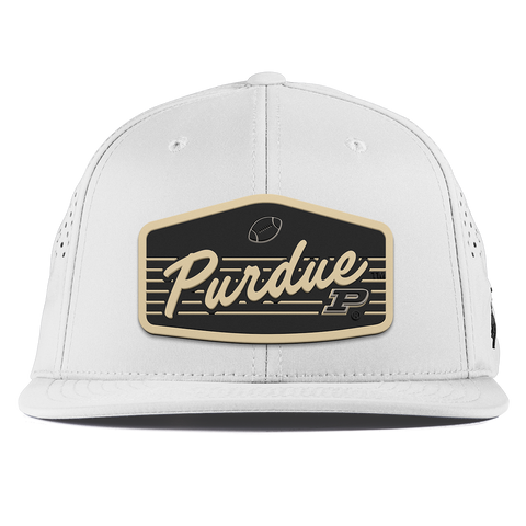 Purdue University "Boilermakers Football" Flat Performance White