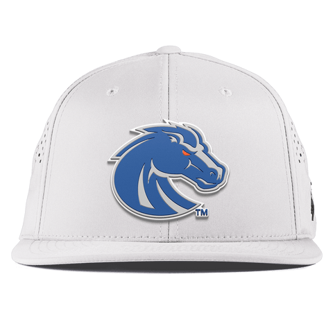 Boise State University "Boise State Broncos Gray" Flat Performance White