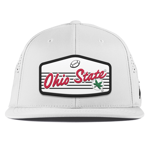 Ohio State University "Buckeyes Football'" Flat Performance White