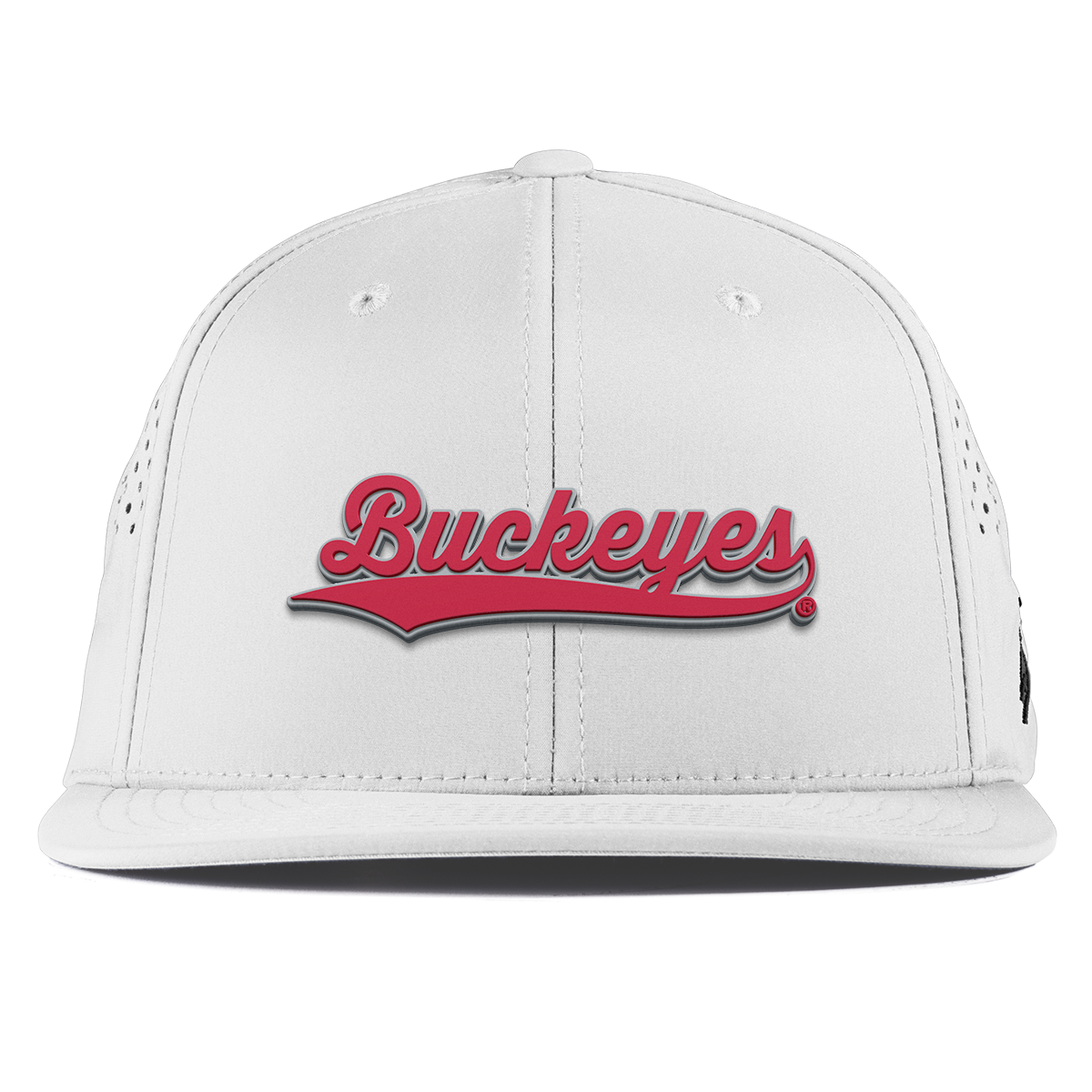 Ohio State University "Buckeyes Script" Flat Performance White