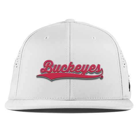 Ohio State University "Buckeyes Script" Flat Performance White