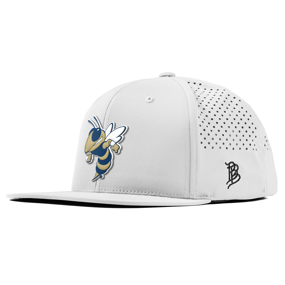 Georgia Tech University "Buzz Buzz" Flat Performance White 