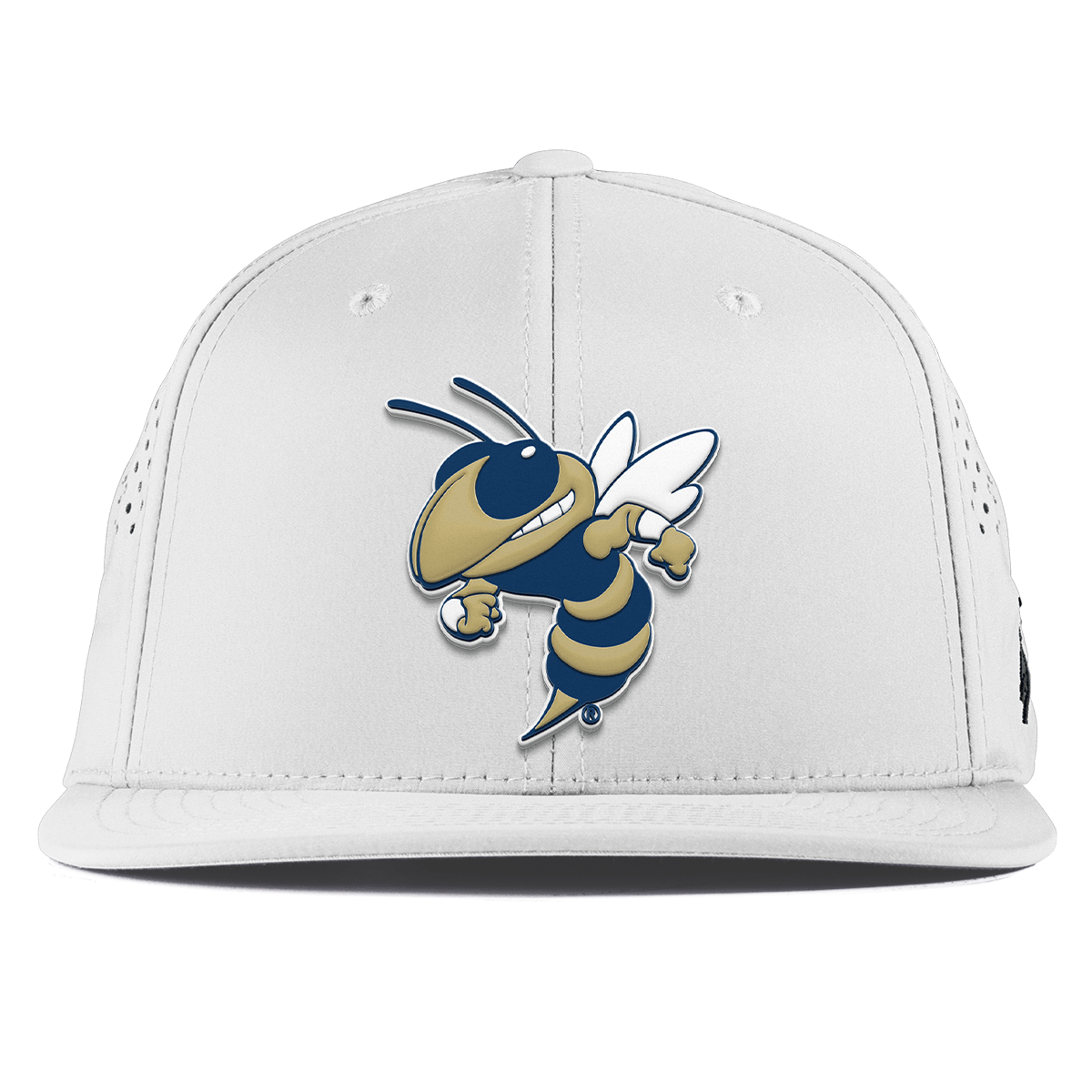Georgia Tech University "Buzz Buzz" Flat Performance White 