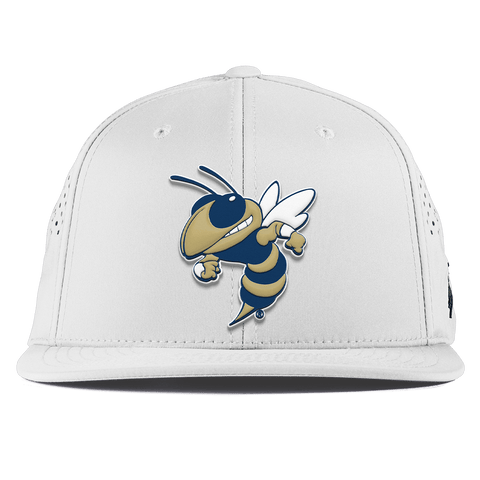 Georgia Tech University "Buzz Buzz" Flat Performance White 