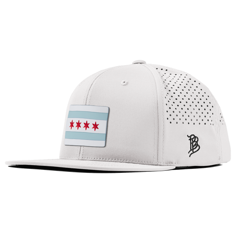 Chicago Flag Flat Performance White