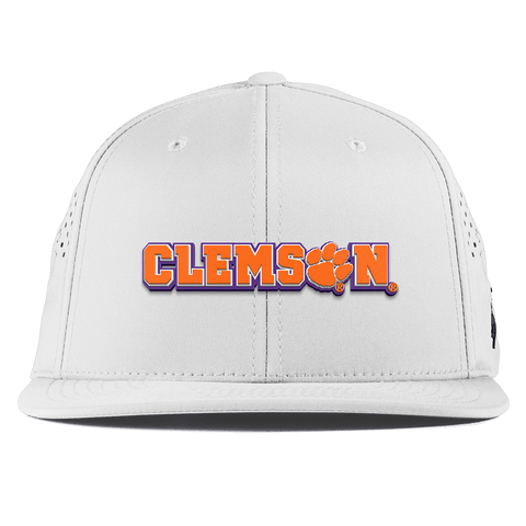 Clemson University "Clemson Block" Flat Performance White