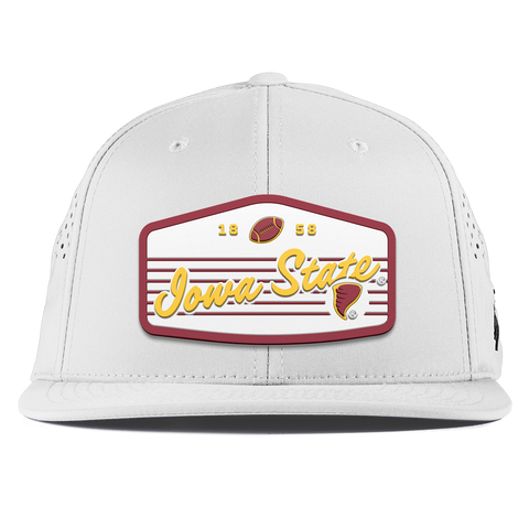 Iowa State University "Cyclones Football" Flat Performance White