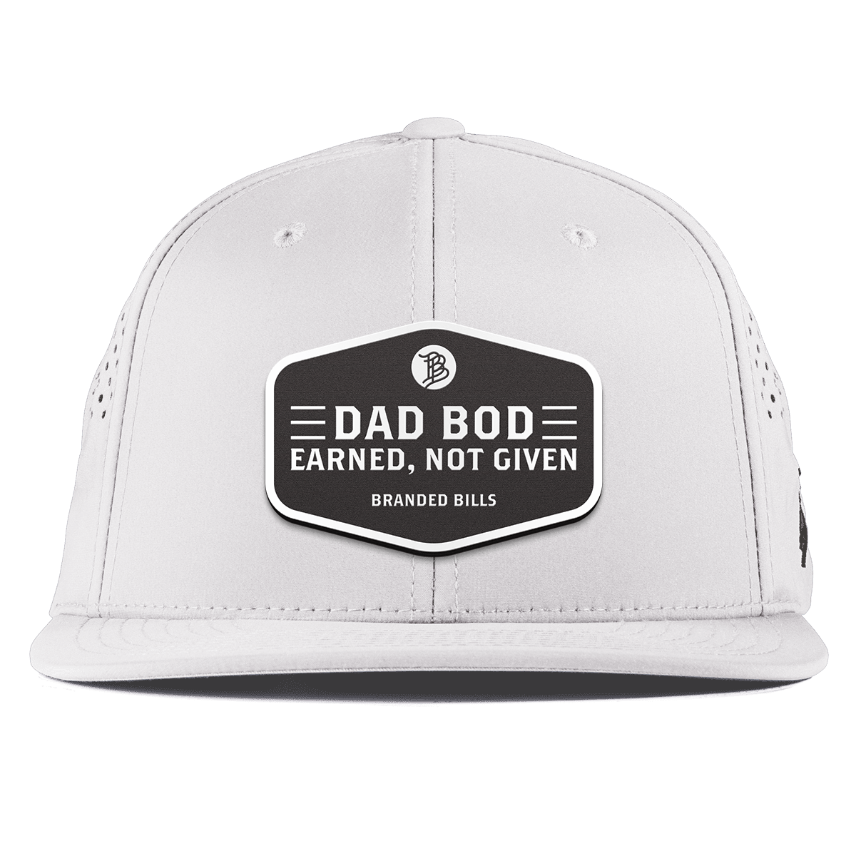 Dad Bod Flat Performance White 