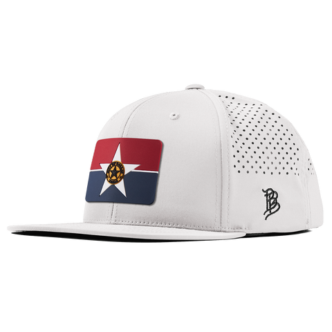 Dallas Flag Flat Performance White