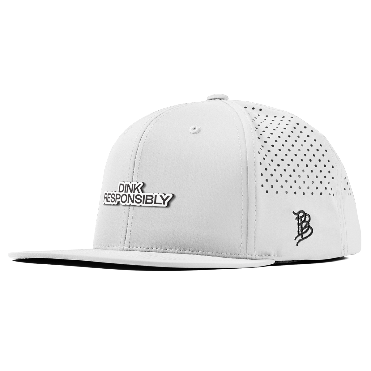 Dink Responsibly Flat Performance White