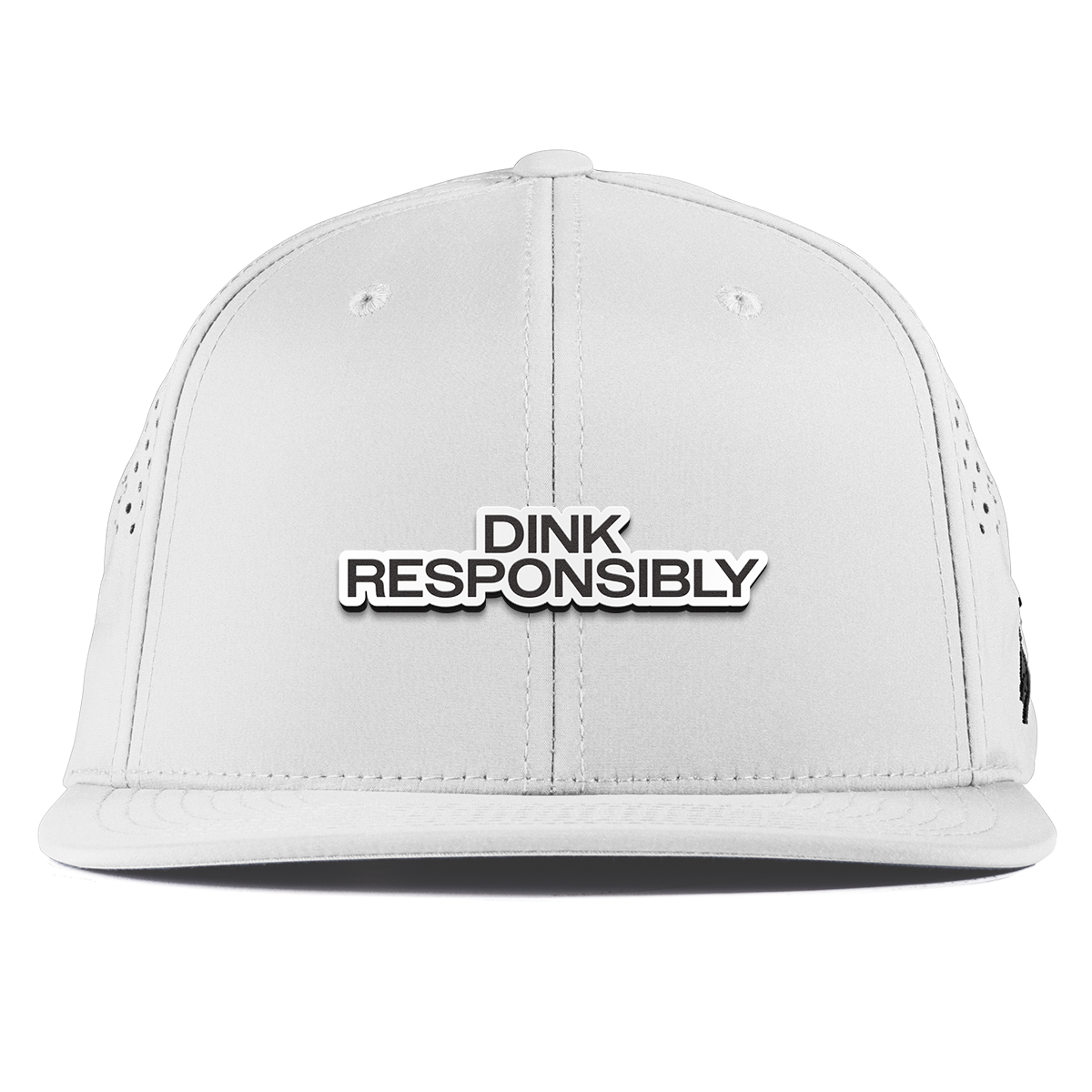 Dink Responsibly Flat Performance White