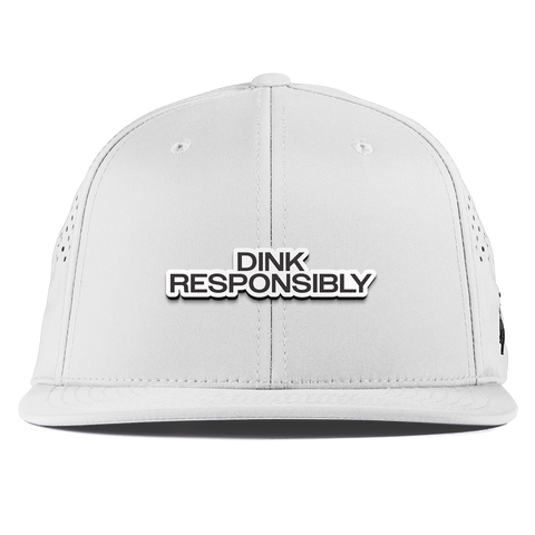 Dink Responsibly Flat Performance White
