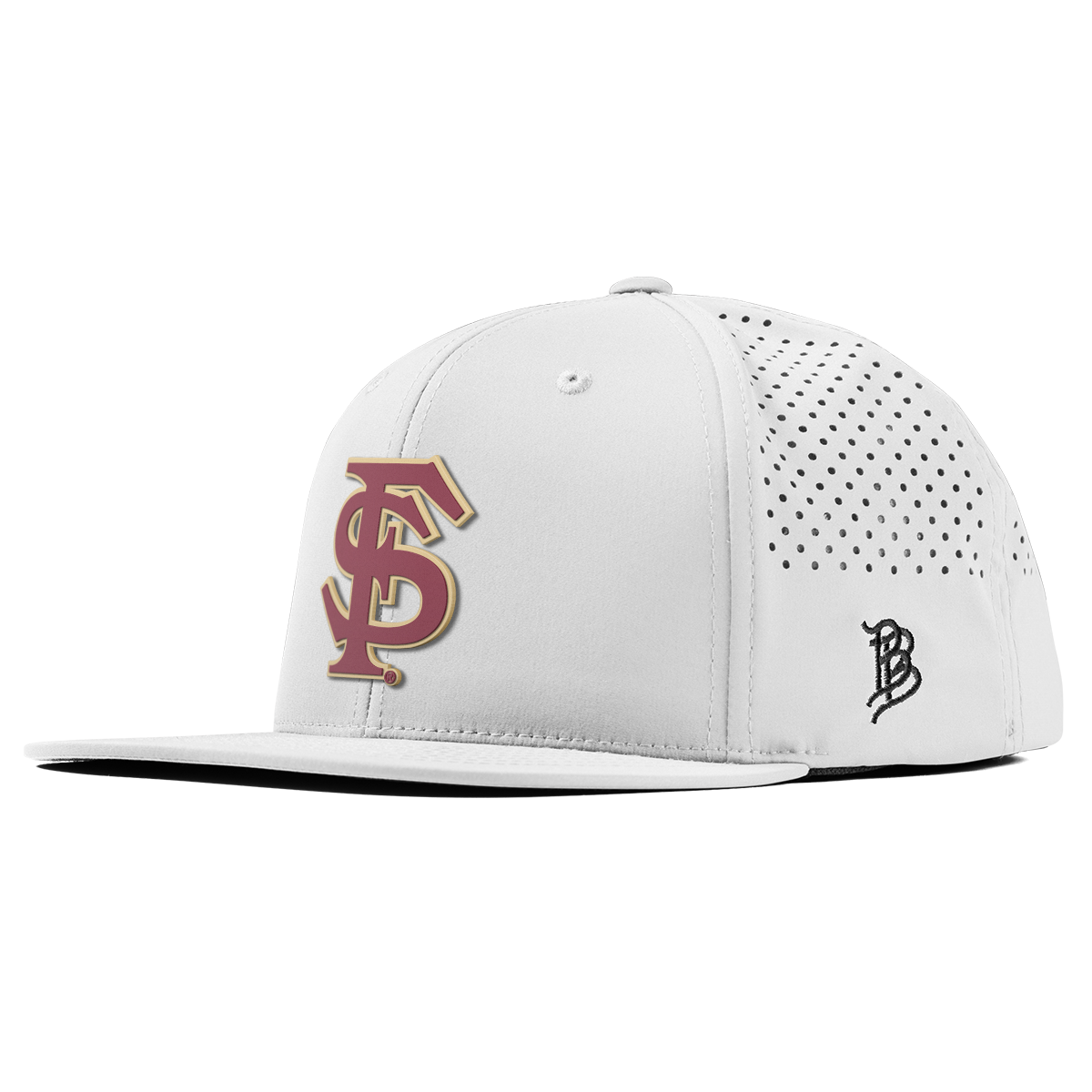Florida State University "FSU Block" Flat Performance White
